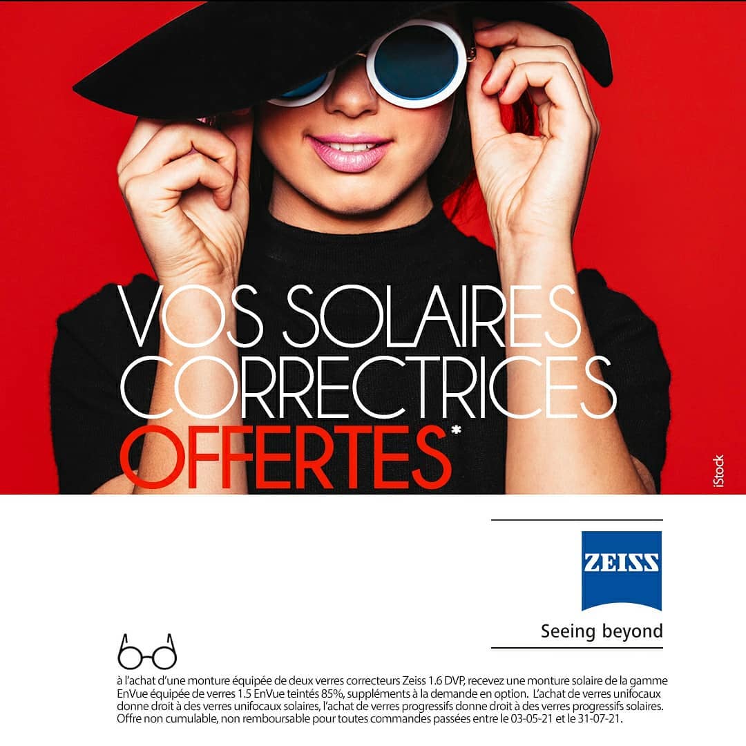 opticien solaire offerte
