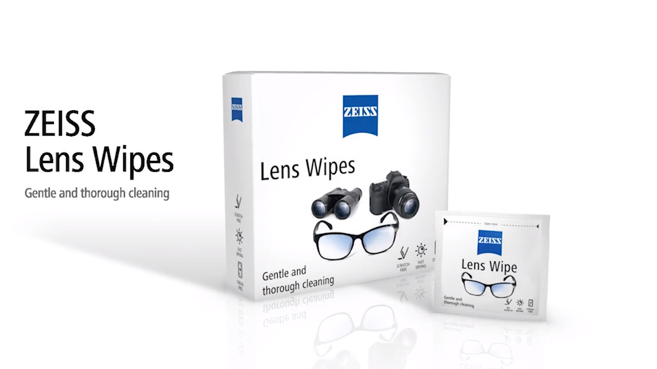 Solutions de nettoyage des verres de lunettes et des écrans ZEISS